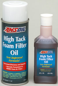 Amsoil High Tack Foam Filter Oil New and Improved Formula