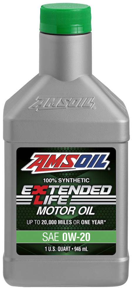 AMSOIL Extended-Life 0W-20 100% Synthetic Motor Oil